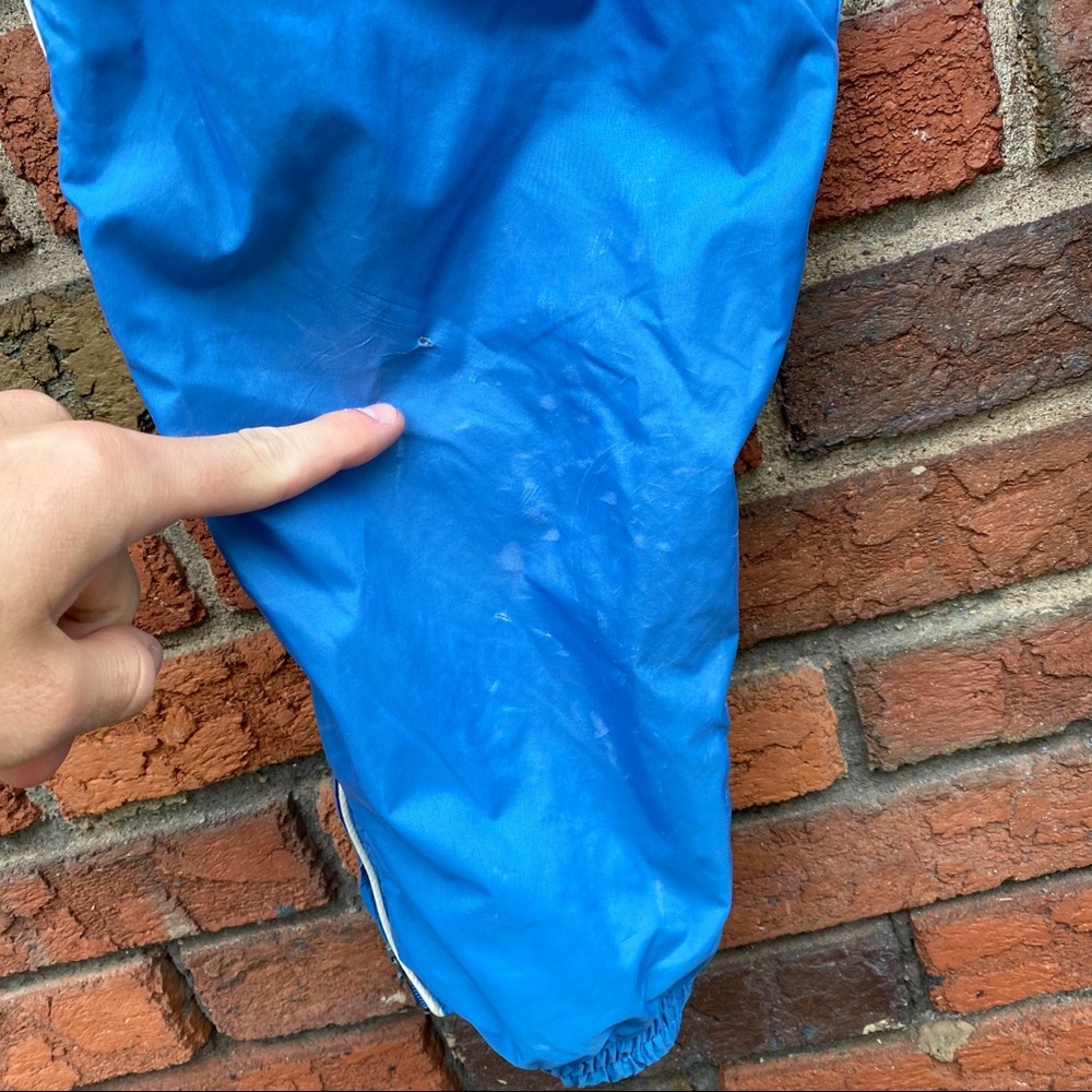 Vtg 90’s Nike Sweatpants Track Pants Lined XL Blue - Picture 8 of 9